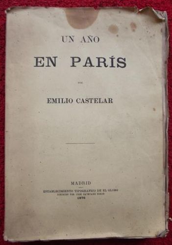 Portada del libro de Un año en París