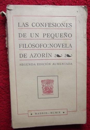 Portada del libro de Las confesiones de un pequeño filósofo