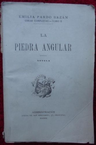 Portada del libro de La piedra angular