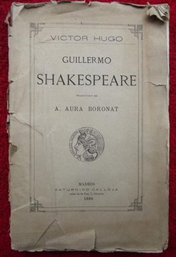Portada del libro de Guillermo Shakespeare