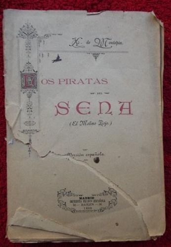 Portada del libro de Los piratas del Sena (El Molino Rojo)