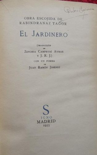 Portada del libro de El Jardinero