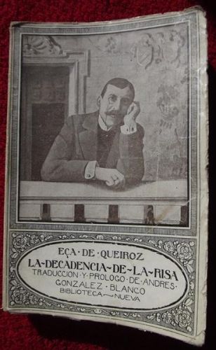 Portada del libro de La decadencia de la risa