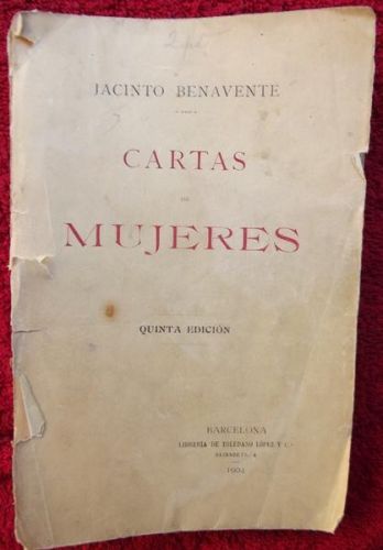 Portada del libro de Cartas de mujeres