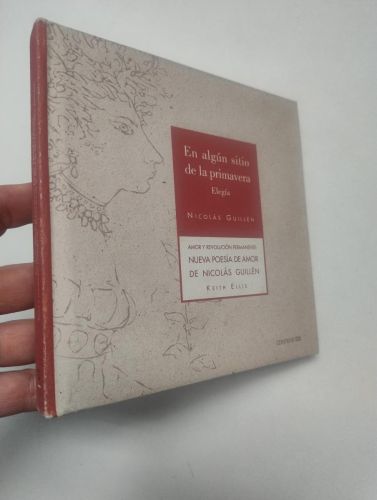 Portada del libro de En algún sitio de la primavera. Elegía