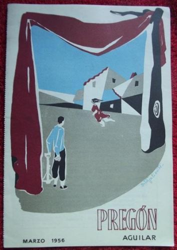 Portada del libro de Pregón Aguilar. Marzo 1956