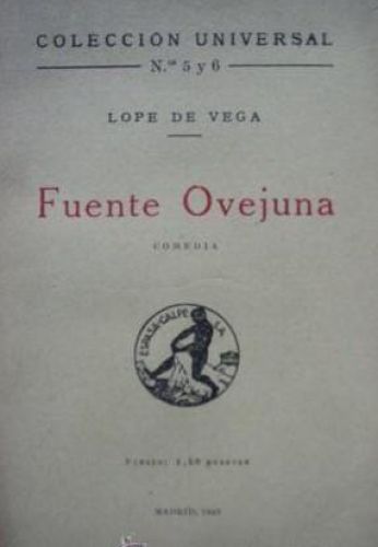 Portada del libro de Fuente Ovejuna