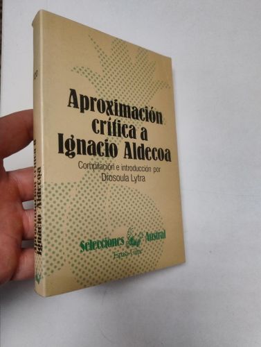 Portada del libro de Aproximación crítica a Ignacio Aldecoa