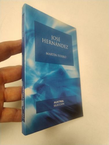 Portada del libro de Martín Fierro
