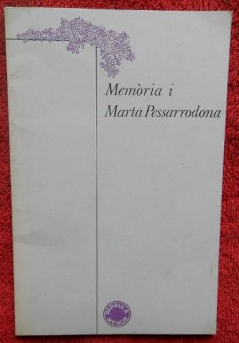 Portada del libro de Memòria I