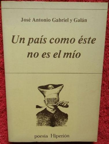 Portada del libro de Un país como éste no es el mío