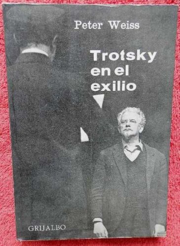 Portada del libro de Trotsky en el exilio