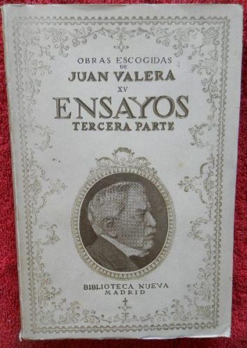 Portada del libro de Ensayos (tercera parte)