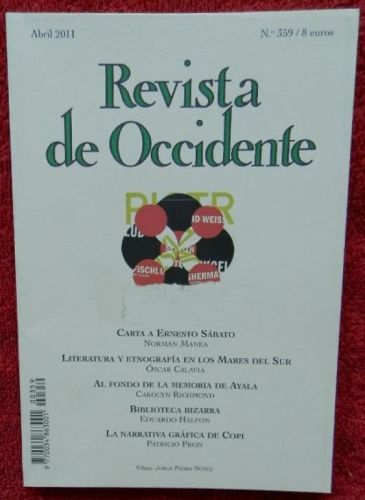 Portada del libro de Revista de Occidente nº 359, Abril 2011
