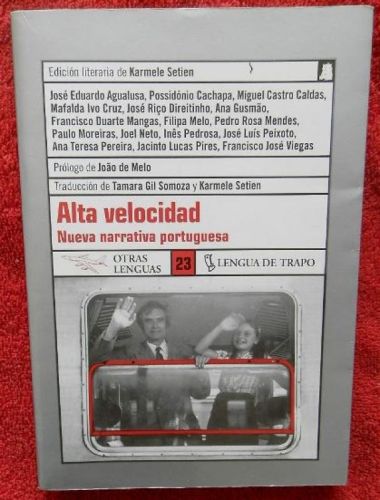 Portada del libro de Alta velocidad. Nueva narrativa portuguesa