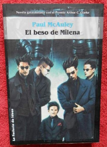 Portada del libro de El beso de Milena