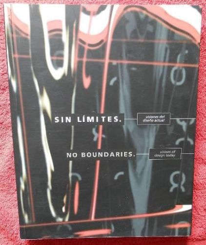 Portada del libro de Sin límites. Visiones del diseño actual / No Boundaries. Visions of design today
