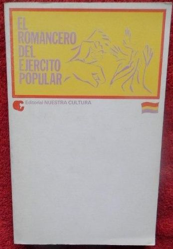 Portada del libro de El romancero del ejército popular