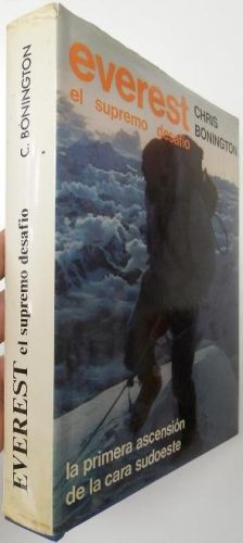 Portada del libro de Everest, el supremo desafío