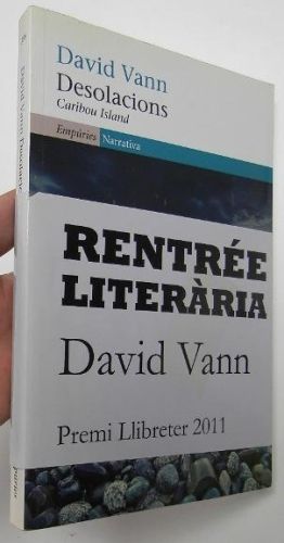 Portada del libro de Desolacions. Caribou Island