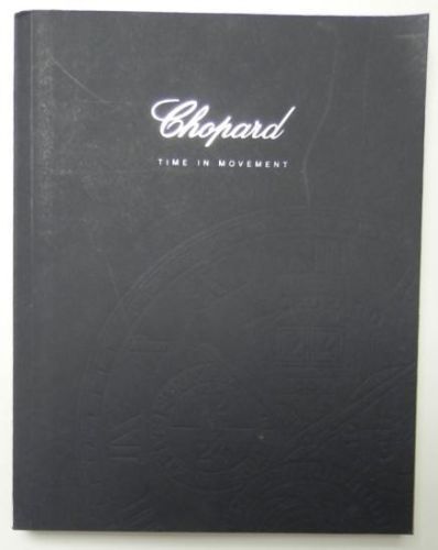 Portada del libro de Chopard. Time in movement, nº 510