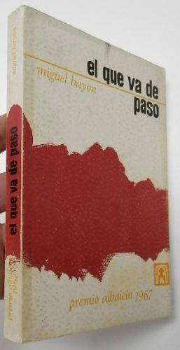 Portada del libro de El que va de paso