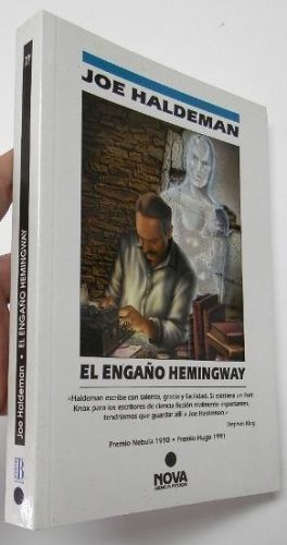 Portada del libro de El engaño de Hemingway