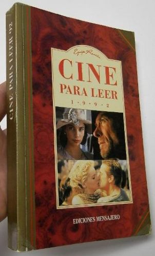 Portada del libro de Cine para leer. 1992