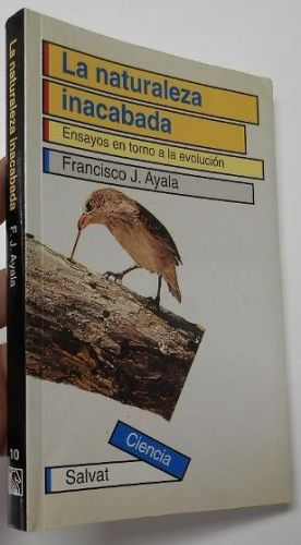 Portada del libro de La naturaleza inacabada. Ensayos en torno a la evolución