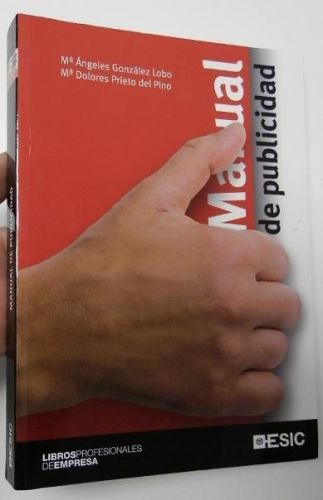 Portada del libro de Manual de publicidad