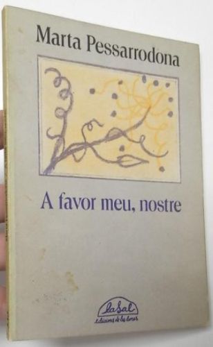 Portada del libro de A favor meu, nostre