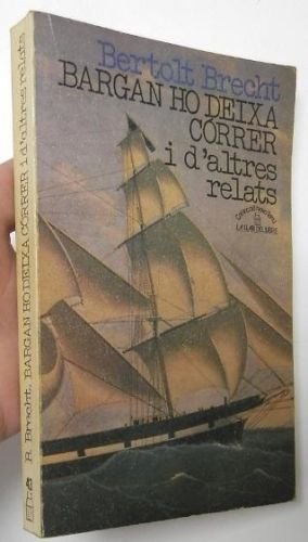 Portada del libro de Bargan ho deixa córrer i d'altres relats