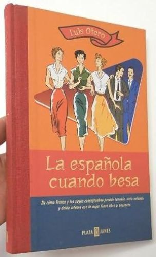 Portada del libro de La española cuando besa
