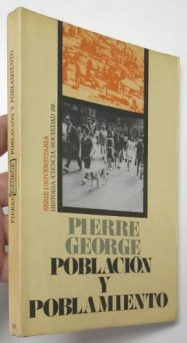 Portada del libro de Población y poblamiento