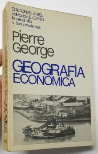 Portada del libro de Geografía económica