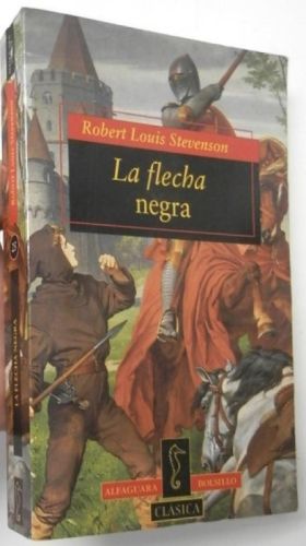 Portada del libro de La flecha negra