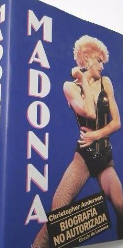 Portada del libro de Madonna. Biografía no autorizada