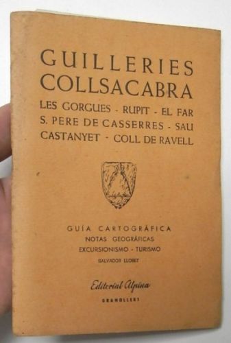 Portada del llibre de Guilleries. Collsacabra. Guía cartográfica