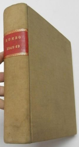 Portada del llibre de Rumbo. Revista de la mar y de los barcos. Números 1 al 15