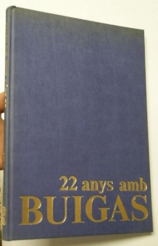 Portada del libro de 22 anys amb Buigas