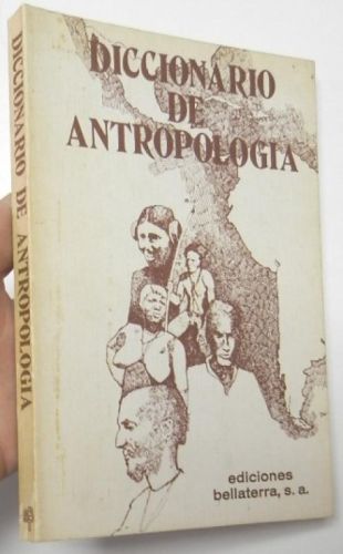 Diccionario de antropología