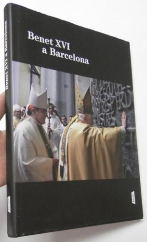 Portada del libro de Benet XVI a Barcelona