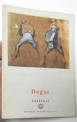Portada del llibre de Degas. Carreras