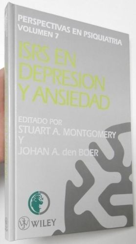 Portada del libro de ISRS en depresión y ansiedad