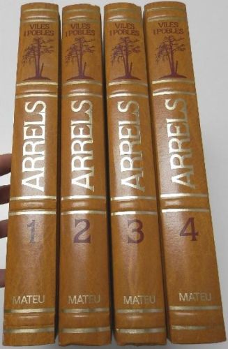 Portada del libro de Arrels. Viles i pobles (4 tomos)