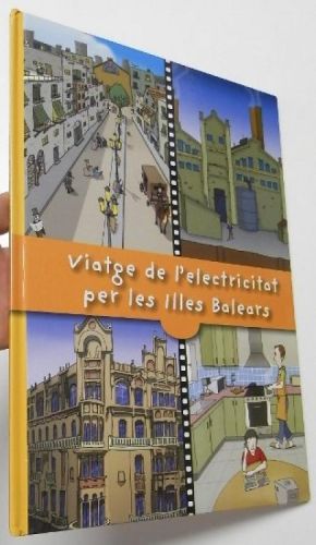 Portada del libro de Viatge de l'electricitat per les Illes Balears