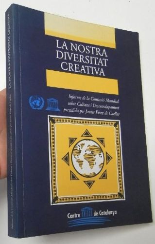 Portada del libro de La nostra diversitat creativa