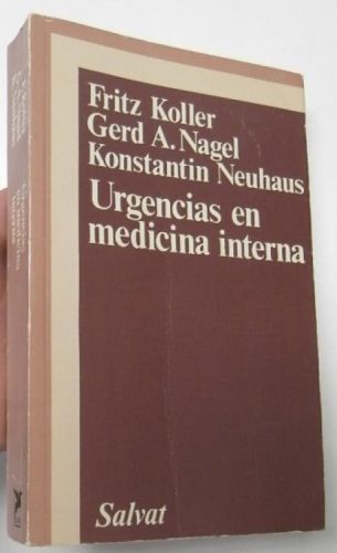Portada del libro de Urgencias en medicina interna