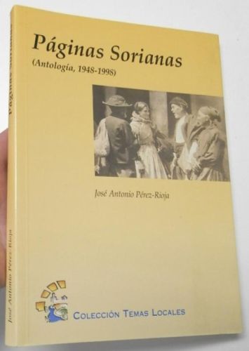 Portada del libro de Páginas sorianas (Antología, 1948-1998)