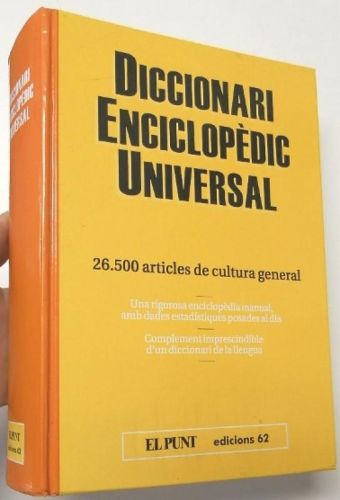 Portada del llibre de Diccionari enciclopèdic universal